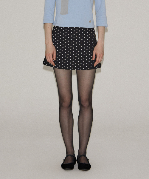 SALON DE YOHN（サロンドヨーン）の「Dot Mini Skirt_ Black（スカート・レディース・その他・SMALL/MEDIUM）」の3枚目の写真