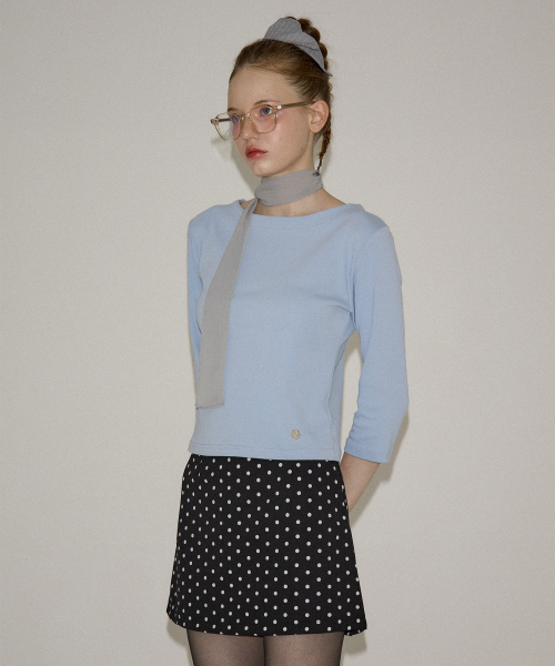 SALON DE YOHN（サロンドヨーン）の「Dot Mini Skirt_ Black（スカート・レディース・その他・SMALL/MEDIUM）」の4枚目の写真
