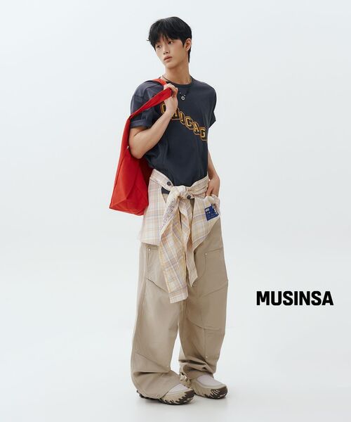 mydeepbluememories(マイディープブルーメモリーズ)の「MM LOGO ECO BAG_Red(エコバッグ/サブバッグ・レディース・レッド・FREE)」の16枚目の写真