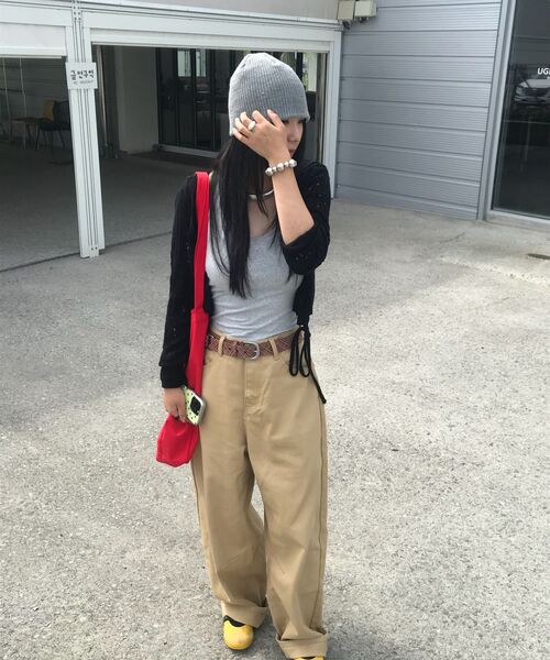 mydeepbluememories(マイディープブルーメモリーズ)の「MM LOGO ECO BAG_Red(エコバッグ/サブバッグ・レディース・レッド・FREE)」の11枚目の写真