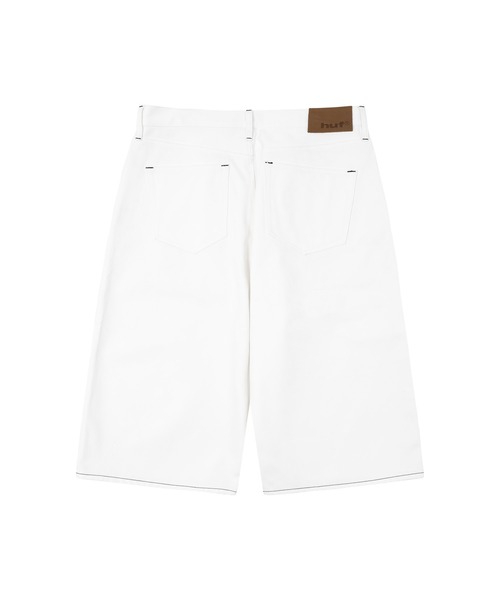 HUF（ハフ）の「EXPRESSION DENIM BAGGY SHORT（デニムパンツ・メンズ・ネイビー/ホワイト・34/28/30/32）」の11枚目の写真