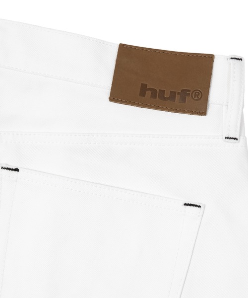 HUF（ハフ）の「EXPRESSION DENIM BAGGY SHORT（デニムパンツ・メンズ・ネイビー/ホワイト・34/28/30/32）」の13枚目の写真
