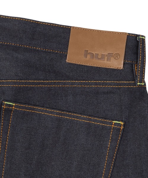 HUF（ハフ）の「EXPRESSION DENIM BAGGY SHORT（デニムパンツ・メンズ・ネイビー/ホワイト・34/28/30/32）」の17枚目の写真
