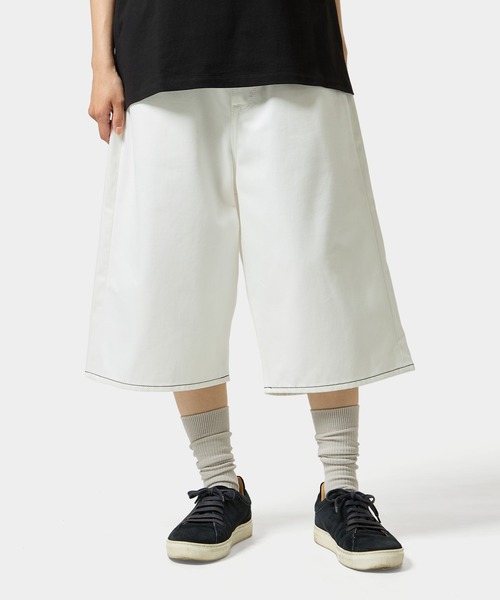 HUF（ハフ）の「EXPRESSION DENIM BAGGY SHORT（デニムパンツ・メンズ・ネイビー/ホワイト・34/28/30/32）」の18枚目の写真