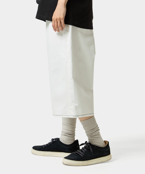 HUF（ハフ）の「EXPRESSION DENIM BAGGY SHORT（デニムパンツ・メンズ・ネイビー/ホワイト・34/28/30/32）」の19枚目の写真