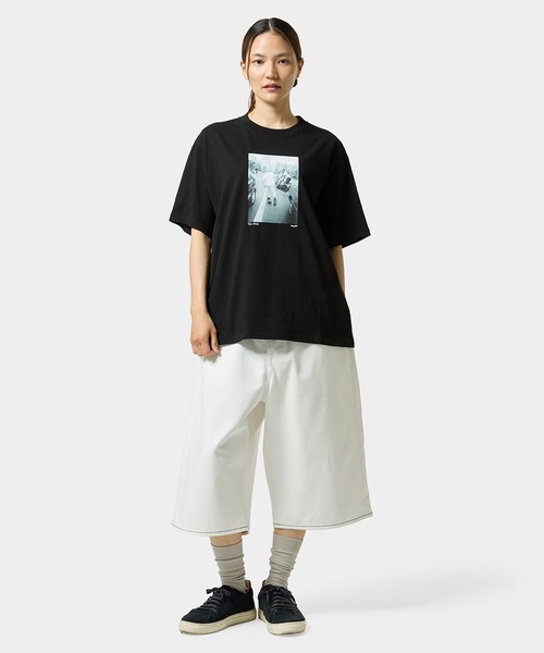 HUF（ハフ）の「EXPRESSION DENIM BAGGY SHORT（デニムパンツ・メンズ・ネイビー/ホワイト・34/28/30/32）」の21枚目の写真
