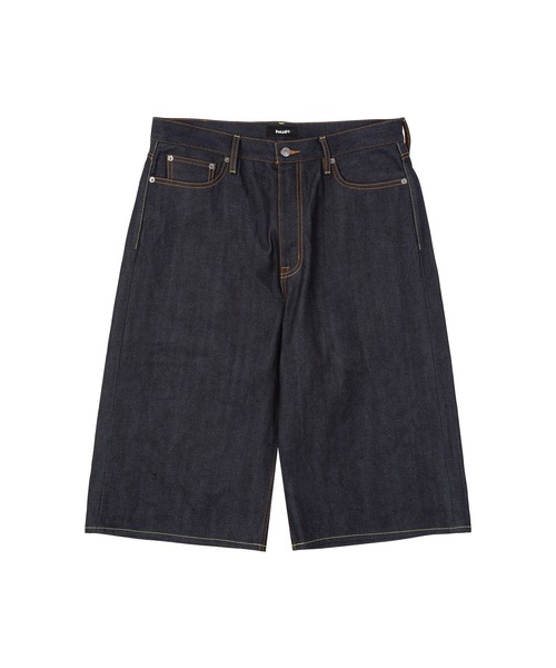 HUF（ハフ）の「EXPRESSION DENIM BAGGY SHORT（デニムパンツ・メンズ・ネイビー/ホワイト・34/28/30/32）」の14枚目の写真