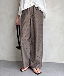 【WEB限定】レーヨンカットドビーパンツ