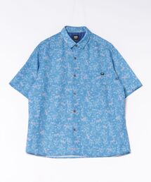 VANS ヴァンズ M Tiger and Dragon Shirts ショートスリーブ 126R1062500 ABC-MART限定 BLUE