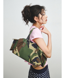 COMBAT BOSTON BAG, WOODLAND