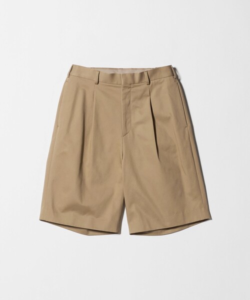 BEAUTY&YOUTH UNITED ARROWS(ビューティーアンドユースユナイテッドアローズ)の「アジャスト ワイド チノ ショーツ(チノパンツ・メンズ・ベージュ/グレー系・L/M/S/XL)」の2枚目の写真