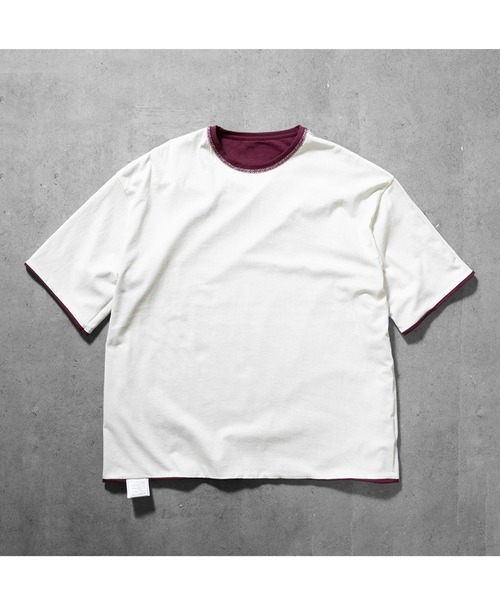 8(eight)(エイト)の「US リバーシブルTシャツ(Tシャツ/カットソー・メンズ・ベージュ系その他/ネイビー系/レッド系その他・MEDIUM/LARGE/X-LARGE/XX-LARGE)」の9枚目の写真