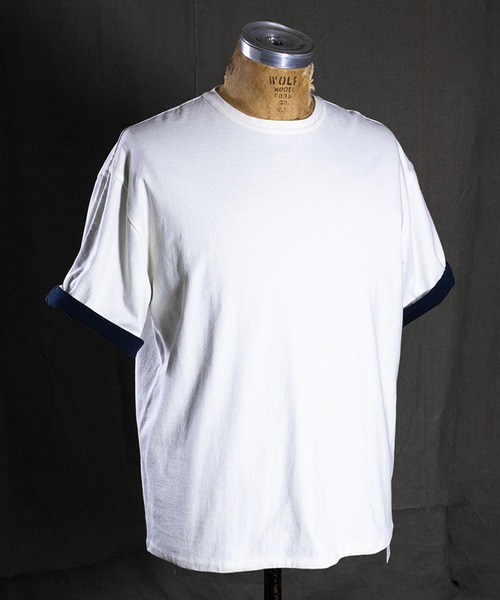 8(eight)(エイト)の「US リバーシブルTシャツ(Tシャツ/カットソー・メンズ・ベージュ系その他/ネイビー系/レッド系その他・MEDIUM/LARGE/X-LARGE/XX-LARGE)」の14枚目の写真