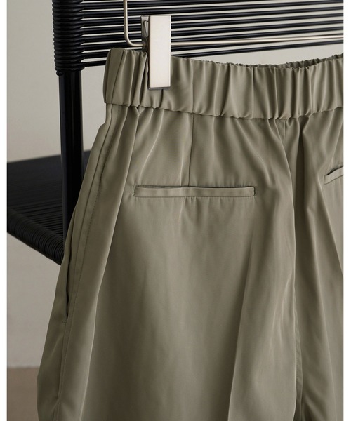 anuke(アンヌーク)の「Twill Half Pants(その他パンツ・レディース・ブラック/ベージュ・38inch/36inch)」の5枚目の写真