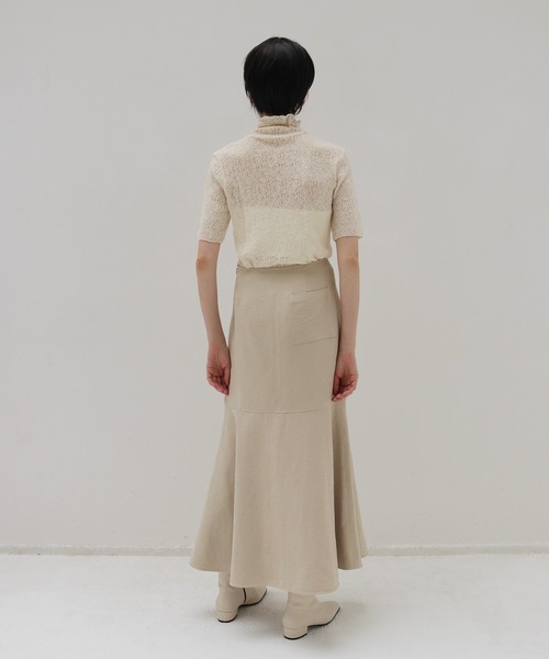 DRESSLAVE(ドレスレイブ)の「vintage smooth suede skirt(ヴィンテージスムーススエードスカート)(スカート・レディース・ベージュ/カーキ・38/36)」の11枚目の写真