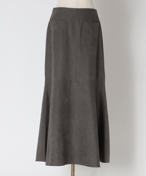 DRESSLAVE(ドレスレイブ)の「vintage smooth suede skirt(ヴィンテージスムーススエードスカート)(スカート・レディース・ベージュ/カーキ・38/36)」の18枚目の写真