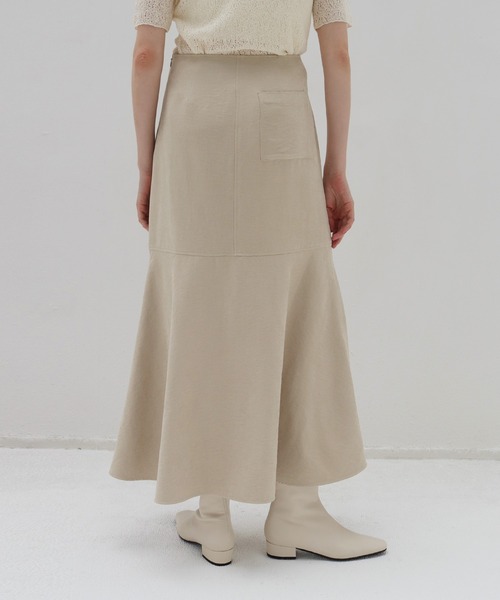 DRESSLAVE(ドレスレイブ)の「vintage smooth suede skirt(ヴィンテージスムーススエードスカート)(スカート・レディース・ベージュ/カーキ・38/36)」の14枚目の写真