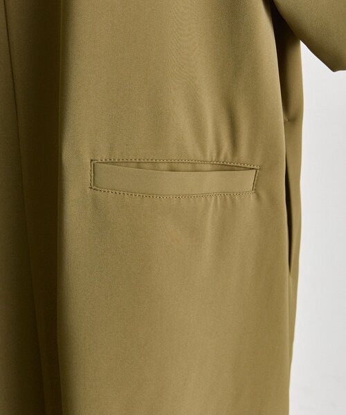 ear PAPILLONNER(イアパピヨネ)の「半袖Vネックワンピース【SUM1 STYLE】(ワンピース・レディース・ブラック/カーキ・FREE)」の11枚目の写真