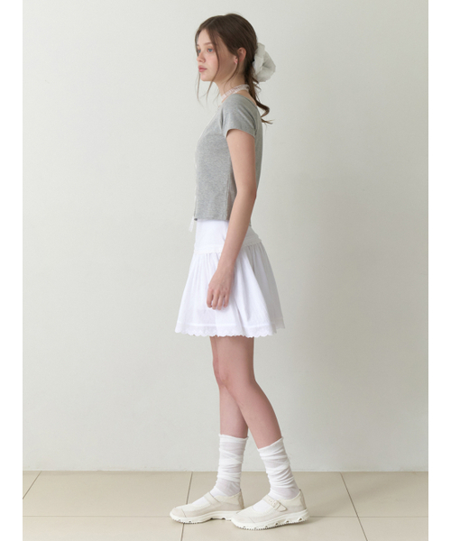 RE_L(リエル)の「Berries lace mini skirt (white)(スカート・レディース・その他・SMALL/MEDIUM)」の5枚目の写真