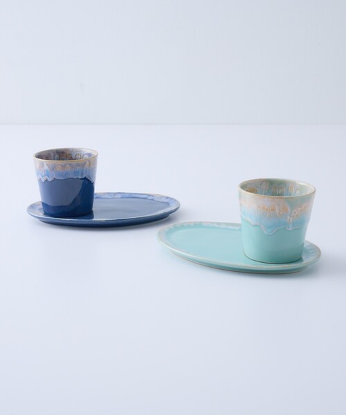 COSTA NOVA(コスタノバ)の「【COSTA NOVA(コスタ・ノバ)】 グレスプレッソ オーバルプレート(食器・レディース・ライトブルー/インディゴブルー・フリー)」の5枚目の写真