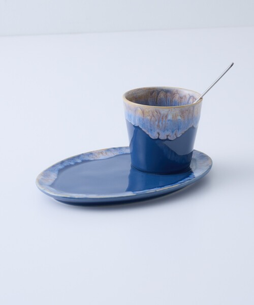 COSTA NOVA(コスタノバ)の「【COSTA NOVA(コスタ・ノバ)】 グレスプレッソ オーバルプレート(食器・レディース・ライトブルー/インディゴブルー・フリー)」の7枚目の写真