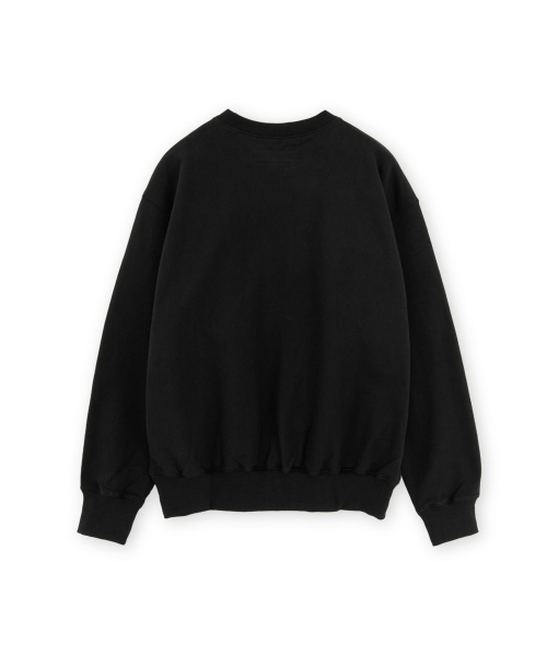 BROWNYARD BALANCE(ブラウンヤード・バランス)の「バランススウェットシャツ、ブラック(ニット/セーター・メンズ・その他・1/2/4/3/5)」の2枚目の写真