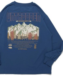 KRIFF MAYER Kid's Collection（クリフメイヤーキッズコレクション）の「ストレッチ天竺プリントロンT(マウンテン)（Tシャツ/カットソー）」