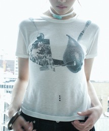igi | BRA T / モチーフプリントソフトトップス(Tシャツ/カットソー)