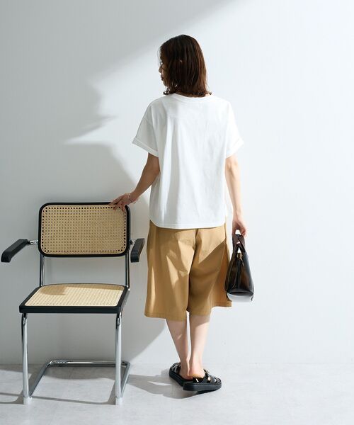 Green Parks(グリーンパークス)の「撥水加工ワイドキュロット(その他パンツ・レディース・ブラック/ベージュ・FREE)」の9枚目の写真