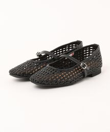 JOLI ENCORE(FR) ジョリー・アンコール  MESH FLAT PUMPS メッシュフラットパンプス JE-5501 BLACK