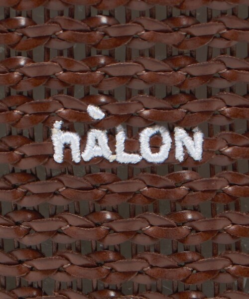 hALON(アーロン)の「<hALON>ウーブン メッシュ 巾着バッグ(ショルダーバッグ・メンズ・ダークブラウン・FREE)」の13枚目の写真