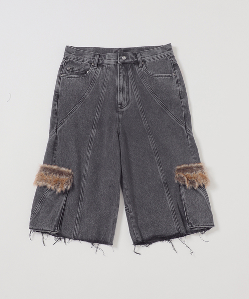 SUPPLIER（サプライヤー）の「SUPPLIER 別注 Fur SWITCHING BAGGY Shorts（その他パンツ・メンズ・ブラック・LARGE/MEDIUM/SMALL）」の18枚目の写真