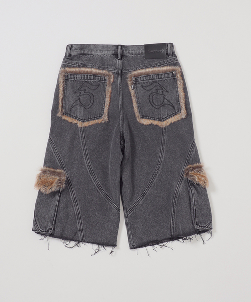 SUPPLIER（サプライヤー）の「SUPPLIER 別注 Fur SWITCHING BAGGY Shorts（その他パンツ・メンズ・ブラック・LARGE/MEDIUM/SMALL）」の11枚目の写真