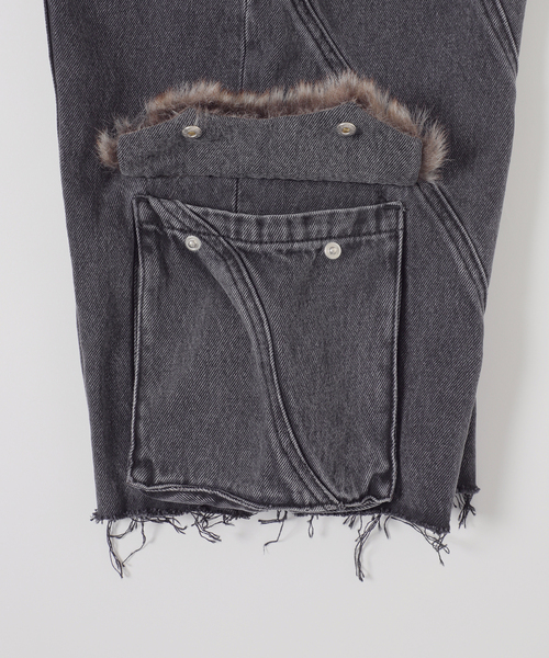 SUPPLIER（サプライヤー）の「SUPPLIER 別注 Fur SWITCHING BAGGY Shorts（その他パンツ・メンズ・ブラック・LARGE/MEDIUM/SMALL）」の7枚目の写真