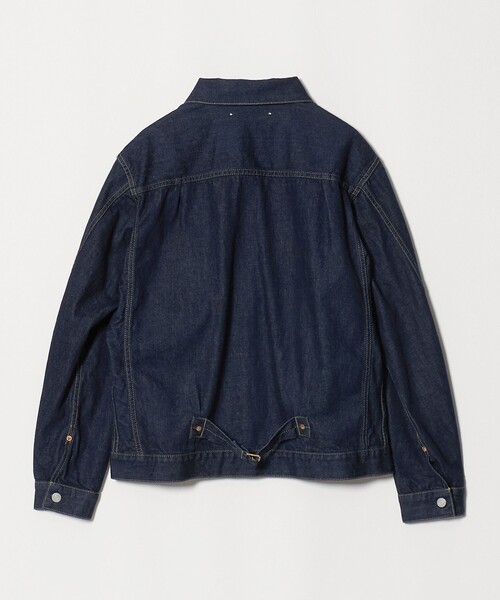 SCYE BASICS(サイベーシックス)の「<SCYE BASICS>TYPE1/デニムジャケット(デニムジャケット・メンズ・ネイビー・38/40/36)」の2枚目の写真
