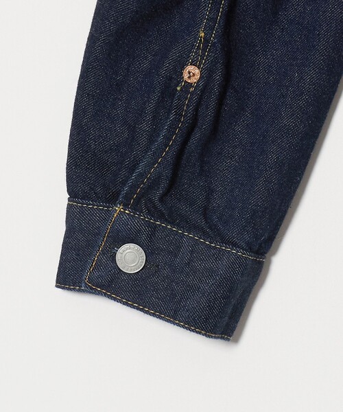 SCYE BASICS(サイベーシックス)の「<SCYE BASICS>TYPE1/デニムジャケット(デニムジャケット・メンズ・ネイビー・38/40/36)」の4枚目の写真