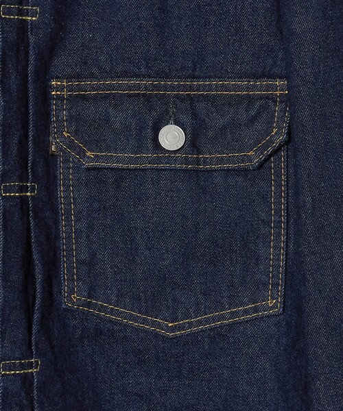 SCYE BASICS(サイベーシックス)の「<SCYE BASICS>TYPE1/デニムジャケット(デニムジャケット・メンズ・ネイビー・38/40/36)」の5枚目の写真