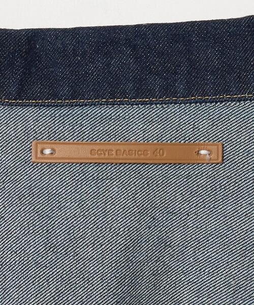SCYE BASICS(サイベーシックス)の「<SCYE BASICS>TYPE1/デニムジャケット(デニムジャケット・メンズ・ネイビー・38/40/36)」の10枚目の写真