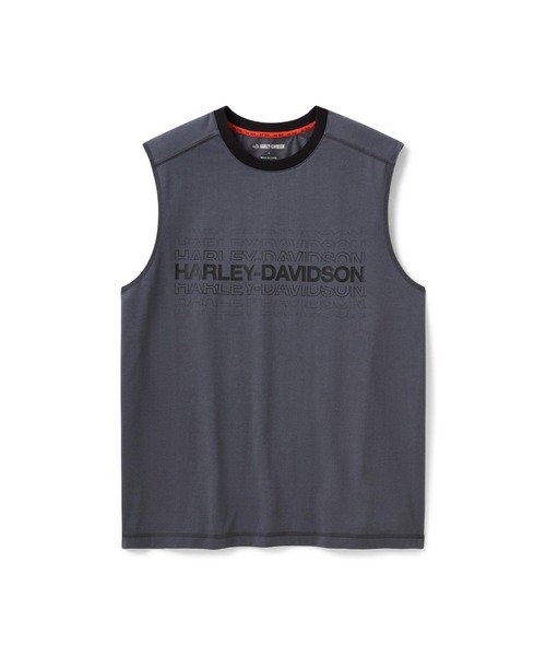Harley-Davidson(ハーレーダビッドソン)の「H-D(R)TECH COOLMAX(R) タンクトップ(Tシャツ/カットソー・メンズ・ブラック系その他・SMALL/MEDIUM/LARGE/X-LARGE)」の1枚目の写真