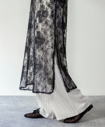 on:nue | 【on:nue】シアーフラワーレースレイヤードワンピース/2026 SS COLLECTION(ワンピース)