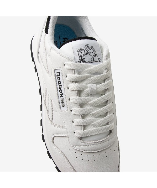 Reebok(リーボック)の「クラシックレザー1983ヴィンテージ ピーナッツ / CLASSIC LEATHER 1983 VINTAGE PEANUTS(スニーカー・メンズ・ホワイト・22.5cm/28.0cm/25.5cm/25.0cm/24.0cm/24.5cm/26.0cm/26.5cm/27.0cm/27.5cm/23.0cm/23.5cm)」の17枚目の写真