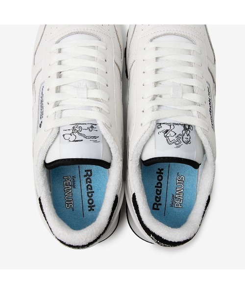 Reebok(リーボック)の「クラシックレザー1983ヴィンテージ ピーナッツ / CLASSIC LEATHER 1983 VINTAGE PEANUTS(スニーカー・メンズ・ホワイト・22.5cm/28.0cm/25.5cm/25.0cm/24.0cm/24.5cm/26.0cm/26.5cm/27.0cm/27.5cm/23.0cm/23.5cm)」の8枚目の写真