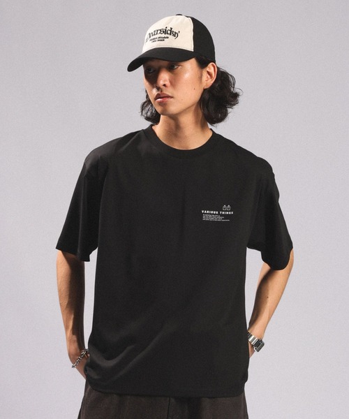 RAGEBLUE(レイジブルー)の「【接触冷感/吸水速乾】3D CORD EMBROIDERY T-SHIRT/コード刺繍Tシャツ(Tシャツ/カットソー・メンズ・ホワイト/ライトブルー/ブラック・MEDIUM/LARGE)」の19枚目の写真