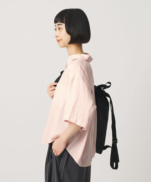 BEAUTY&YOUTH UNITED ARROWS(ビューティーアンドユースユナイテッドアローズ)の「シアー バックタック ショートスリーブ シャツ 接触冷感(シャツ/ブラウス・レディース・オフホワイト/ライトブルー/ライトピンク・FREE)」の12枚目の写真