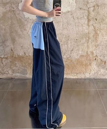 アメリカンスタイル切り替え速乾ワイドパンツ
