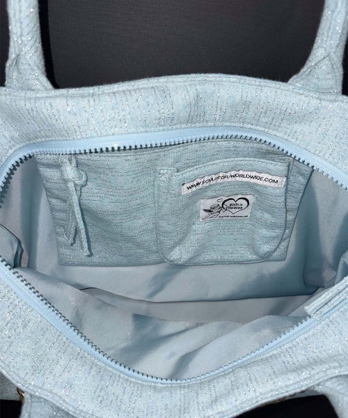SCULPTOR(スカルプター)の「Chain Terry Bag(ショルダーバッグ・レディース・ピンク/ブルー・FREE)」の10枚目の写真