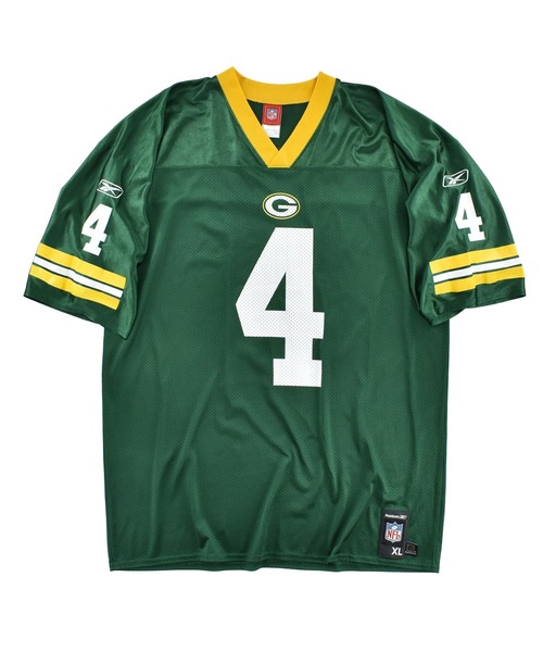 Reebok(リーボック)の「【USED】Reebok “NFL Green Bay Packers #4” ゲームシャツ(Tシャツ/カットソー・メンズ・グリーン・X-LARGE)」の1枚目の写真