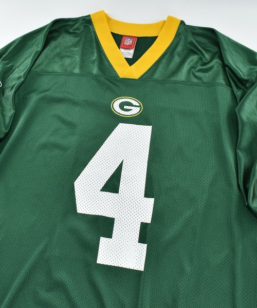 Reebok(リーボック)の「【USED】Reebok “NFL Green Bay Packers #4” ゲームシャツ(Tシャツ/カットソー・メンズ・グリーン・X-LARGE)」の2枚目の写真