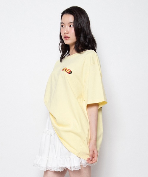 PUNYUS（プニュズ）の「【NEW SIZE】Bebop Dance Tシャツ（Tシャツ/カットソー・レディース・スミクロ/ライトイエロー/ホワイト・3/4/5）」の4枚目の写真