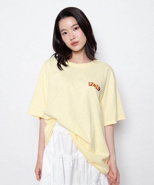 PUNYUS（プニュズ）の「【NEW SIZE】Bebop Dance Tシャツ（Tシャツ/カットソー・レディース・スミクロ/ライトイエロー/ホワイト・3/4/5）」の7枚目の写真